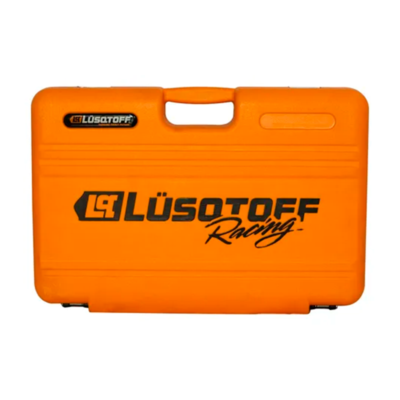Juego Herramientas Lusqtoff 150pzs Racing Caja Set Tubos Color Naranja