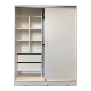 Placard Ropero 140x180 cm Diseños Modernos Blanco