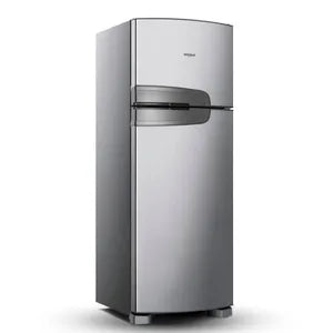 Heladera Whirlpool No Frost WRM39CK Top Mount Inox 340 lts