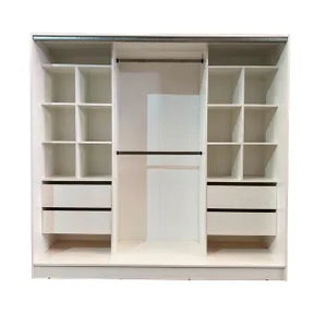 Placard 180x180 cm cubos Diseños Modernos Blanco