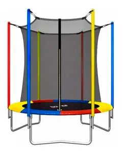 Cama Elastica 1.85M Multi Saltarin Trampolin Con Red Protectora