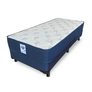 Colchón de Espuma y Sommier Spring Air 1 1/2 Plaza Prince 100x190cm