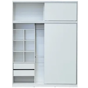 Placard Ropero Vestidor Puertas Corredizas con Baulera 180 x 235