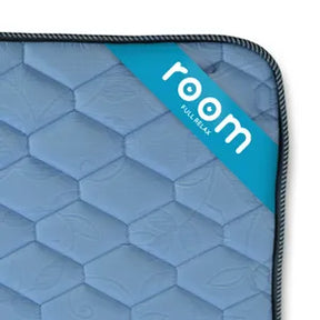 Conjunto Colchón de Espuma y Sommier Room 2 Plazas + 2 Almohadas