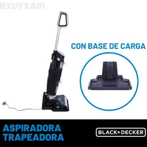 Aspiradora y Trapeadora Black & Decker Inalámbrica Duo Pro Max