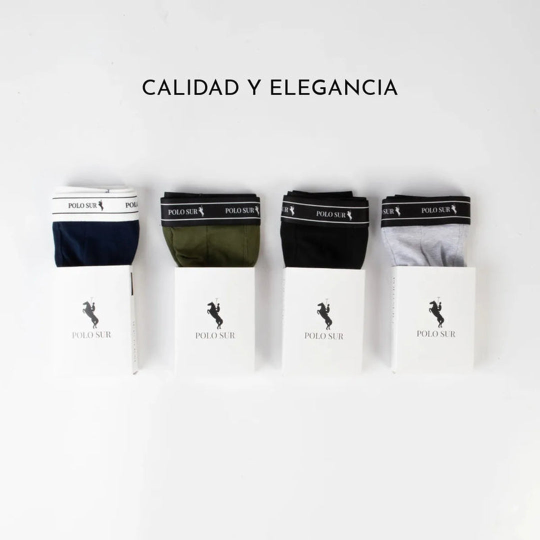 12 Bóxers Corto, Polo Sur, Máxima Calidad. Precio Mayorista