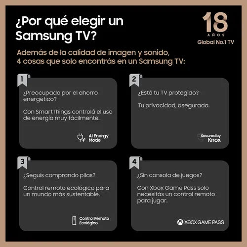 Smart TV Samsung 50"