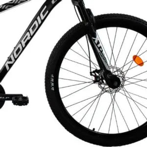 Bicicleta Mountain Bike Nordic X1.0 Rodado 29 T18 Negra - Blanca