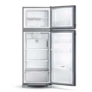 Heladera Whirlpool No Frost WRM39CK Top Mount Inox 340 lts