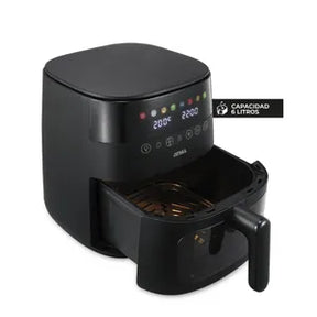 Freidora de Aire ATMA con Visor FR246ABP 6Lts Negro