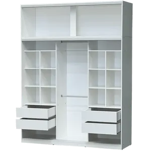 Placard Ropero Vestidor Puertas Corredizas con Baulera 180 x 235